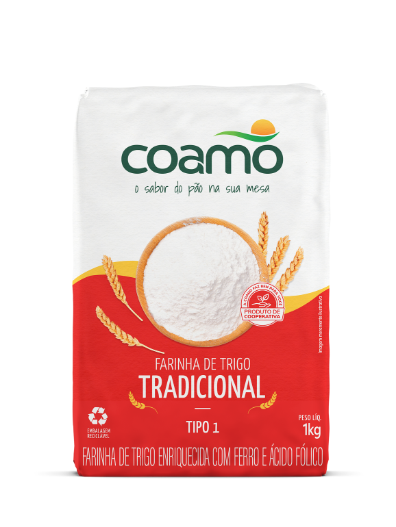 Farinha Trigo Coamo 1kg